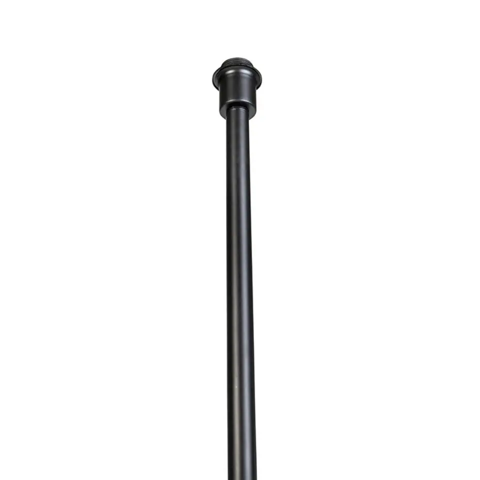 Qazqa vloerlampen simplo zwart e27