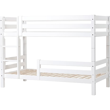 Hoppekids ECO Luxury køjeseng med sengehest og stige 90x200 cm