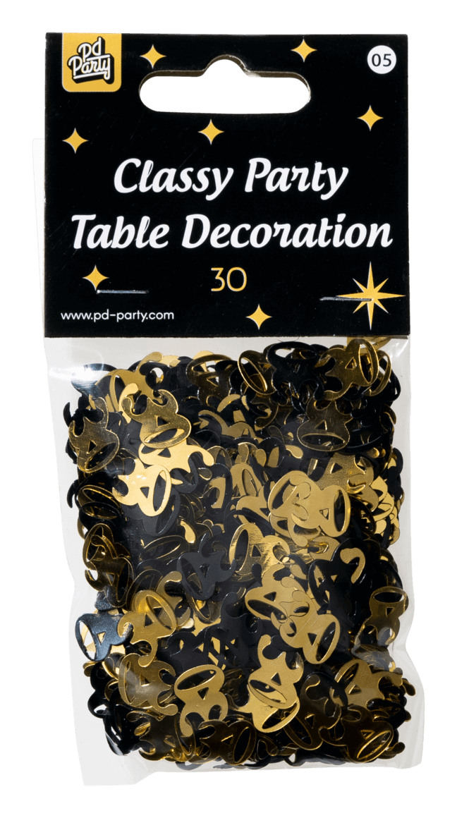 Tafelconfetti 30 Jaar 20gr