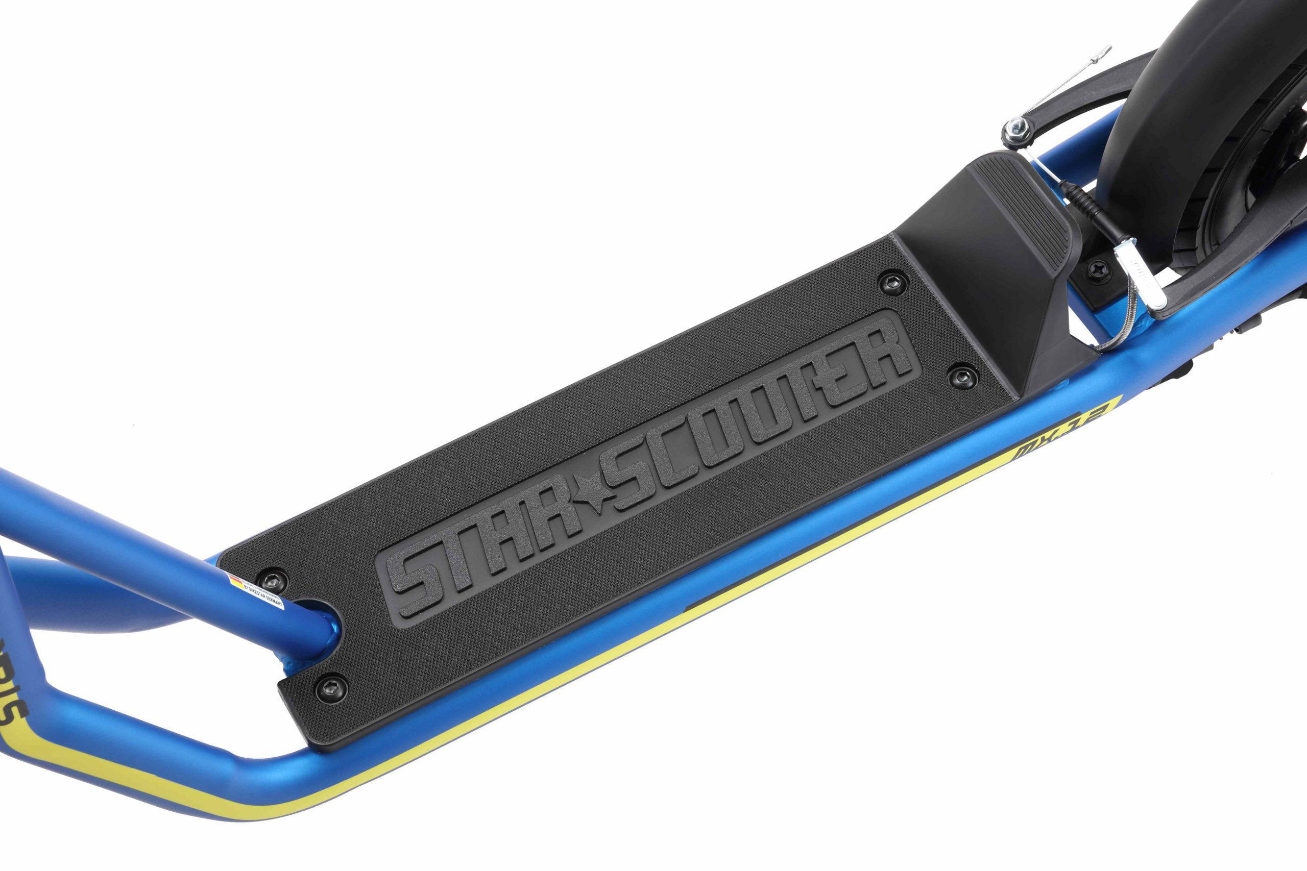 STAR SCOOTER Autoped, 12 inch + 10 inch, blauw