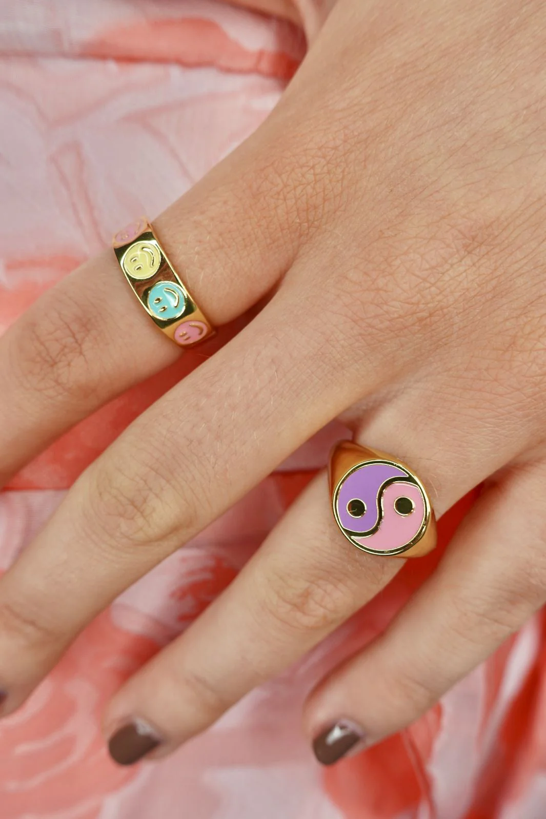 Mellow Moon Yin Yang Ring