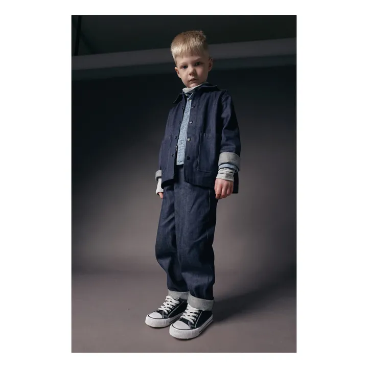 PDenim Veste en Denim Coton Bio | Indigo