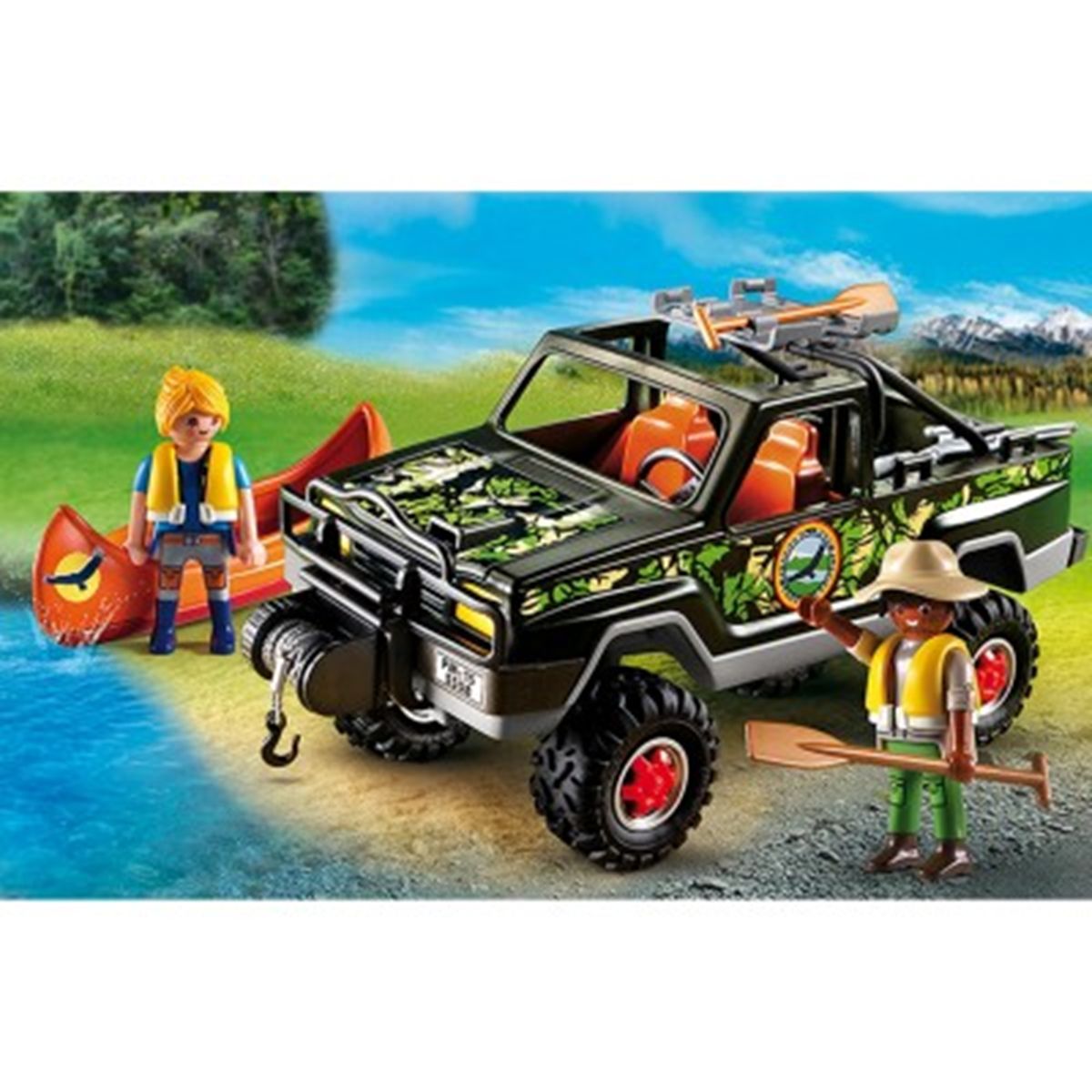 Pick-up des aventuriers Playmobil Wild Life 5558