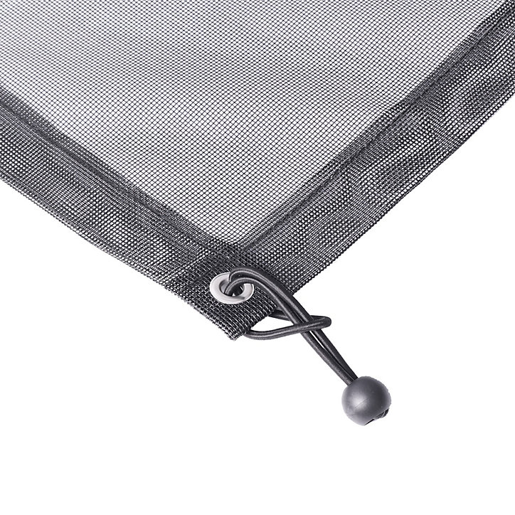Brise vue tressé gris 3 x h.1m 200g