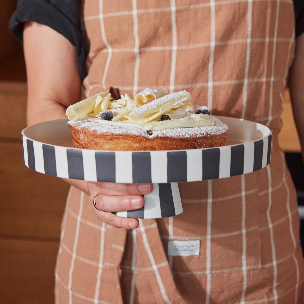 Toppu serveringsfat 27 cm, white