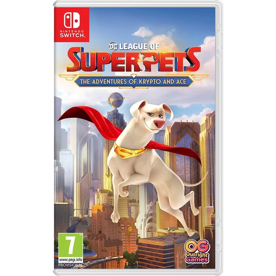DC League of Super-Pets: The Adventures of Krypto and Ace- Nintendo Switch
