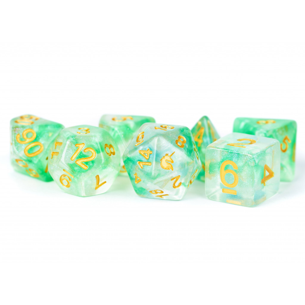 Set de 7 Dés JDR - Licorne