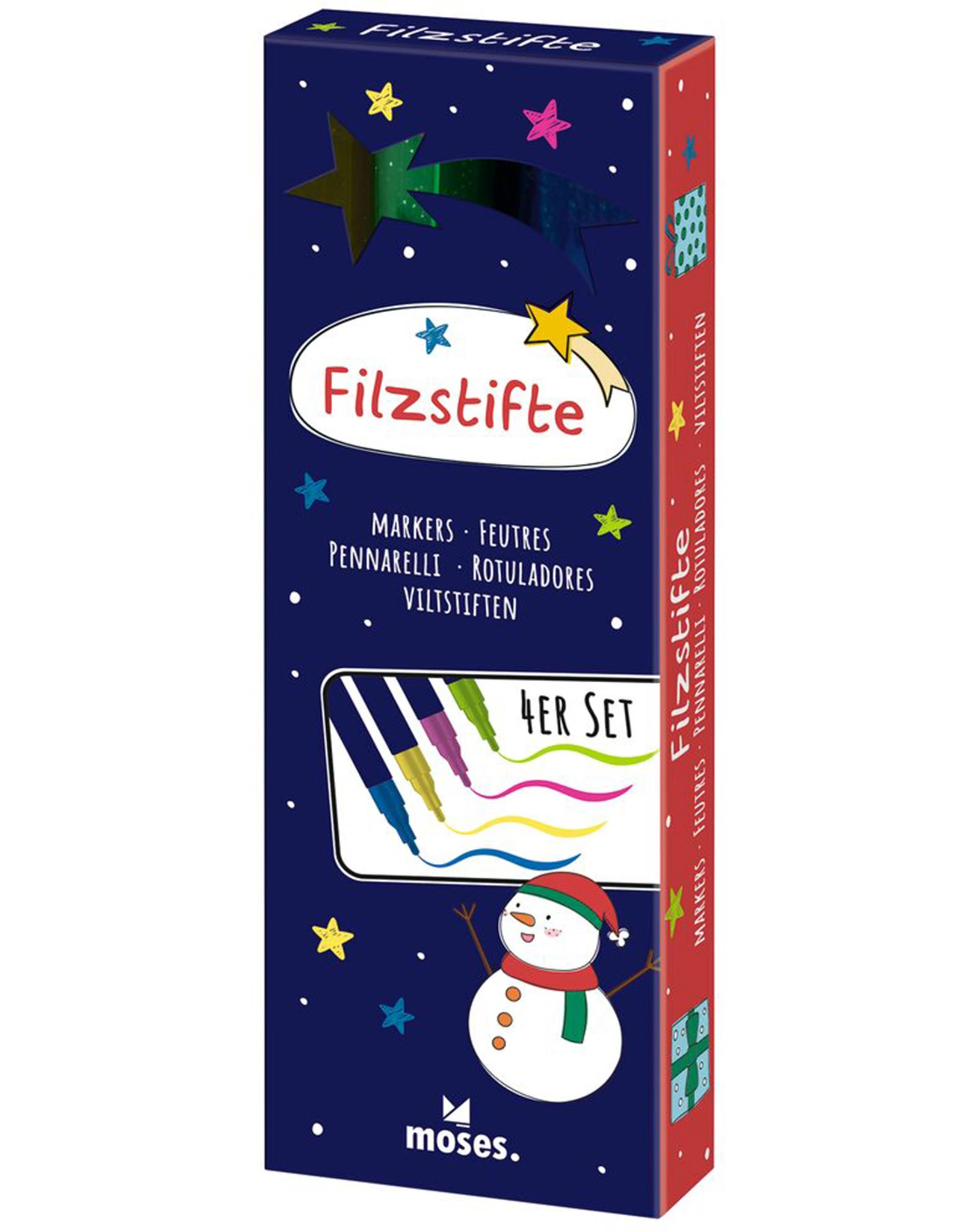Filzstifte NEON 4er-Set