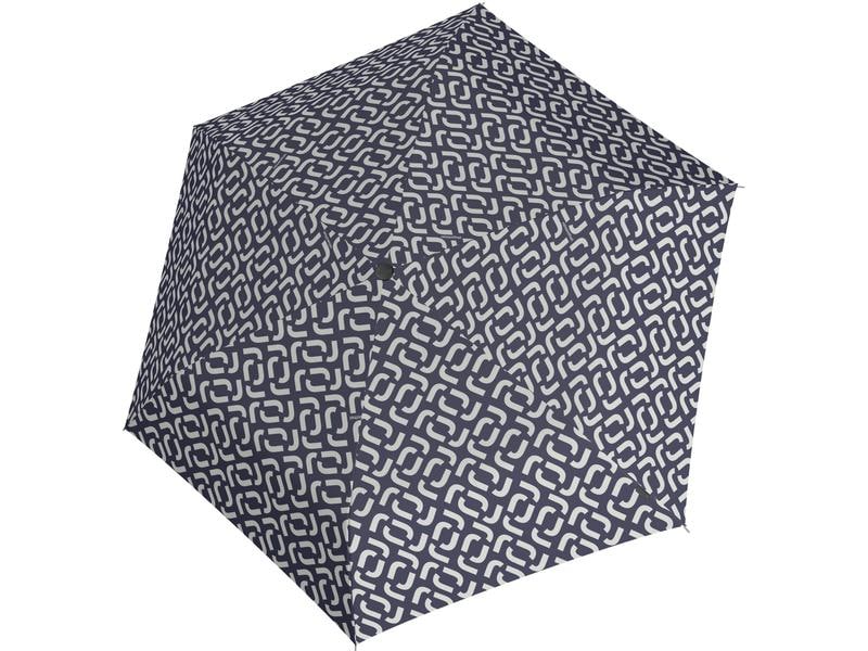 Reisenthel Knirps Schirm Pocket Mini Signature Navy Regenschirm aus recyceltem PET