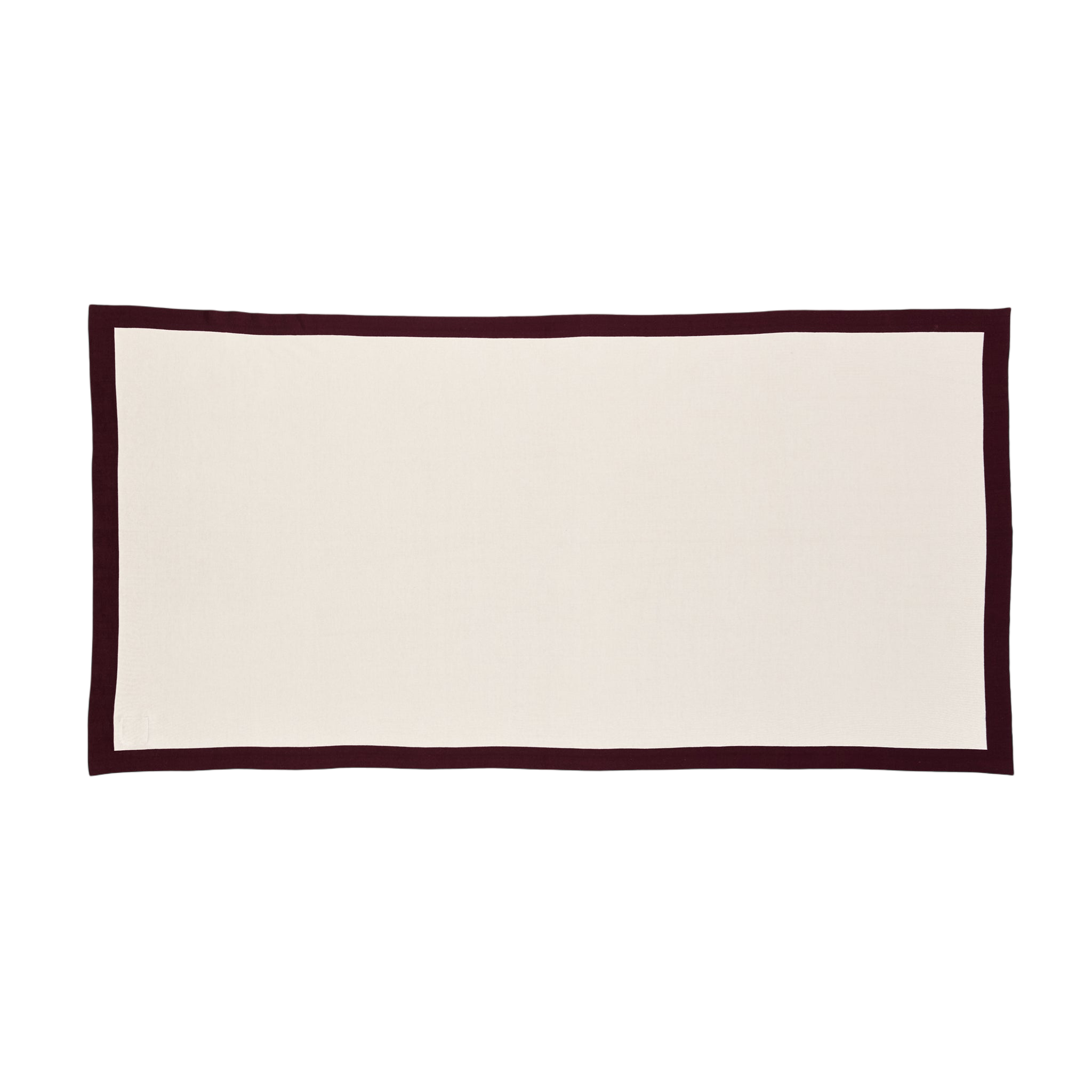 Wohndecke Lolla Plum/Undyed, Plaid 125x170 cm