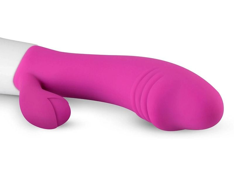 Teazers Realistischer Rabbit Vibrator pink Rosa Vibrator mit doppelter Stimulation