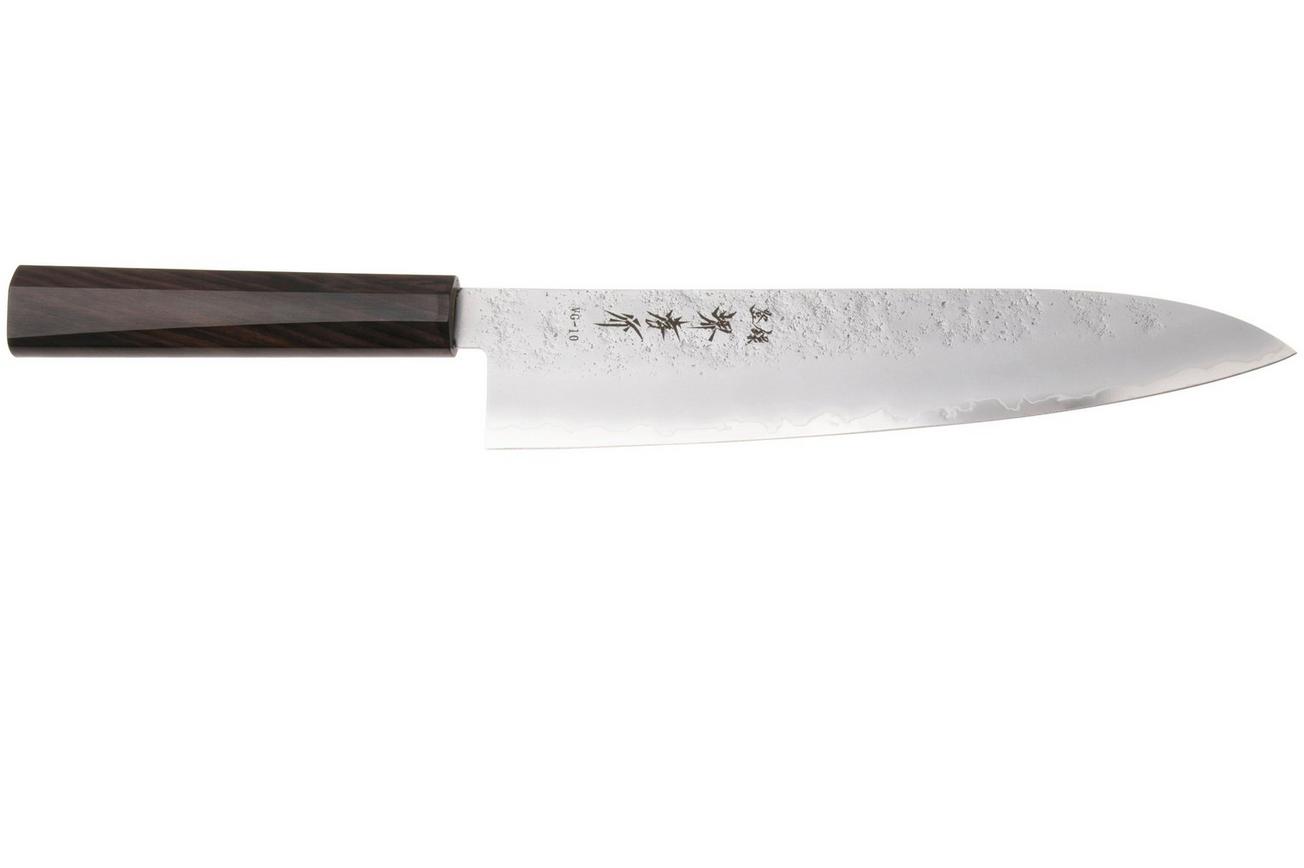 Sakai Takayuki Nashiji VG10 Ebony 14096 wa-gyuto, 24 cm