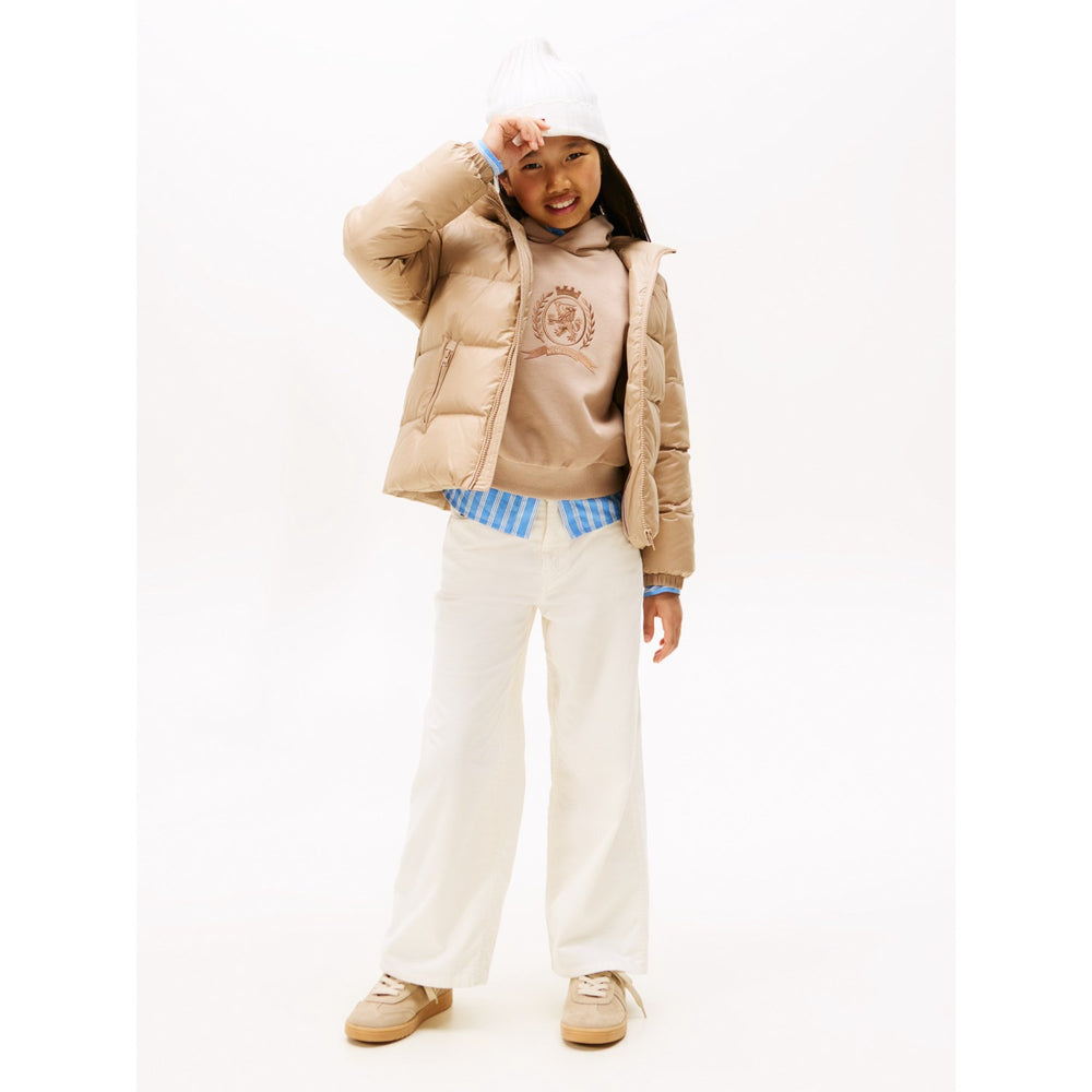 Køb Tommy Hilfiger Malted Milk Essential Down Jakke
