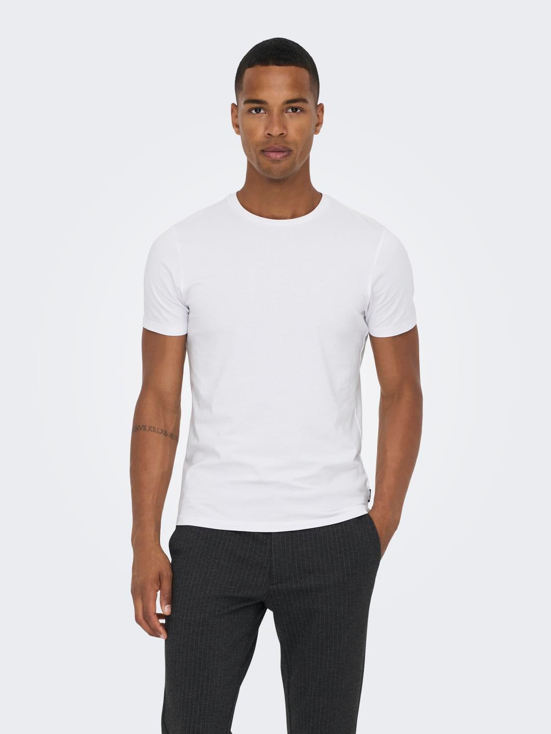 ONSBASIC T-shirt White