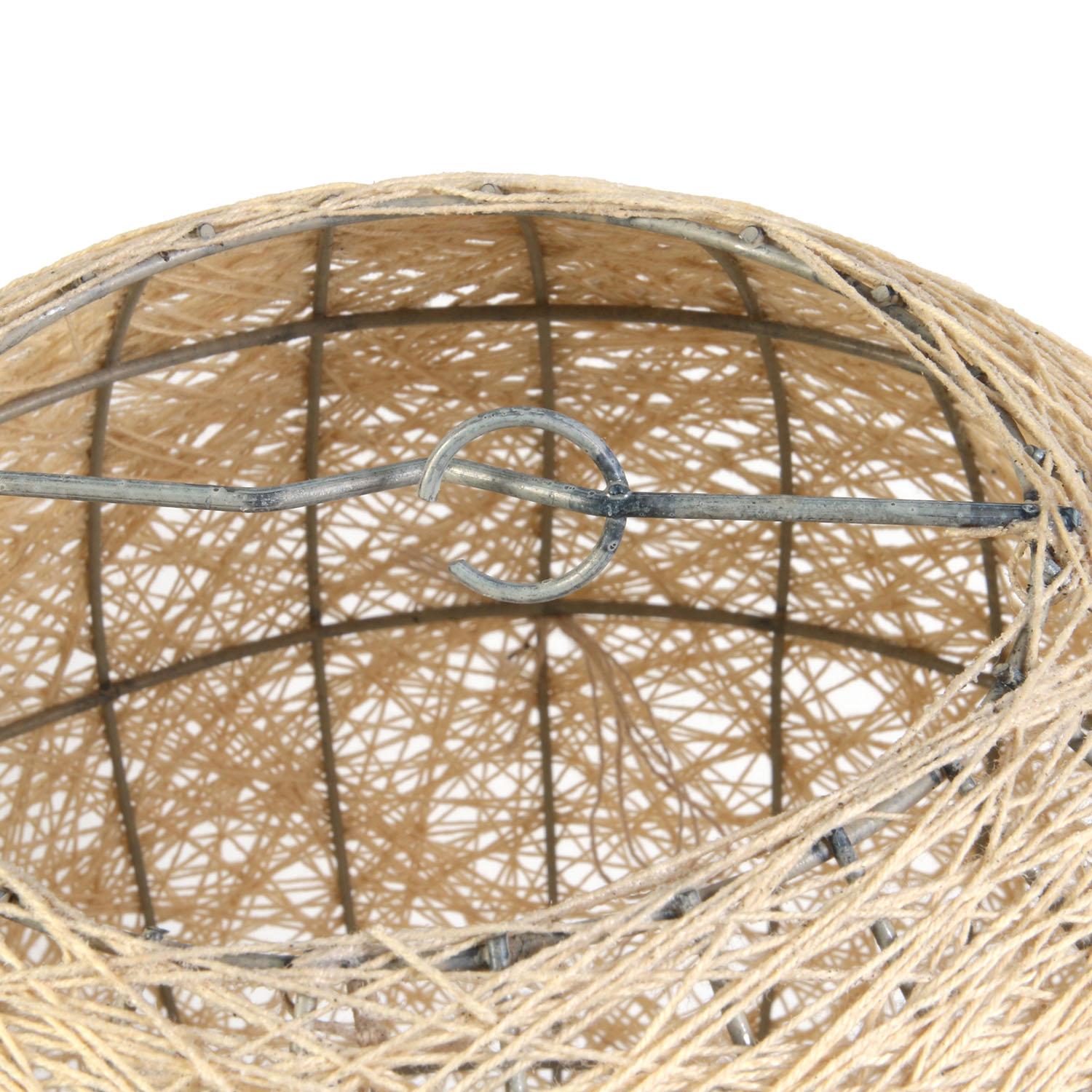 SUSPENSION INTERIEUR BEIGE 30CM