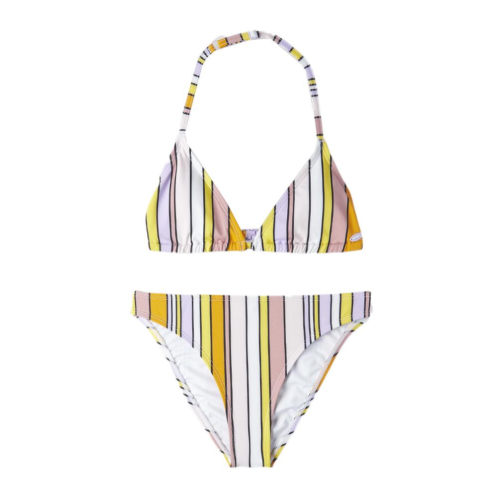 O'Neill Maillot de bain 2 pièces Jaune/Blanc Fille O'Neill Venice Beach Party