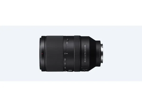 Sony SEL70300G - Telefoto zoom objektiv - 70 mm - 300 mm - f/4.5-5.6 FE G OSS - Sony E-mount - for Cinema Line; a VLOGCAM; a1; a1 II; a6700; a7 IV; a7C; a7C II; a7CR; a7R V; a7s III; a9 III
