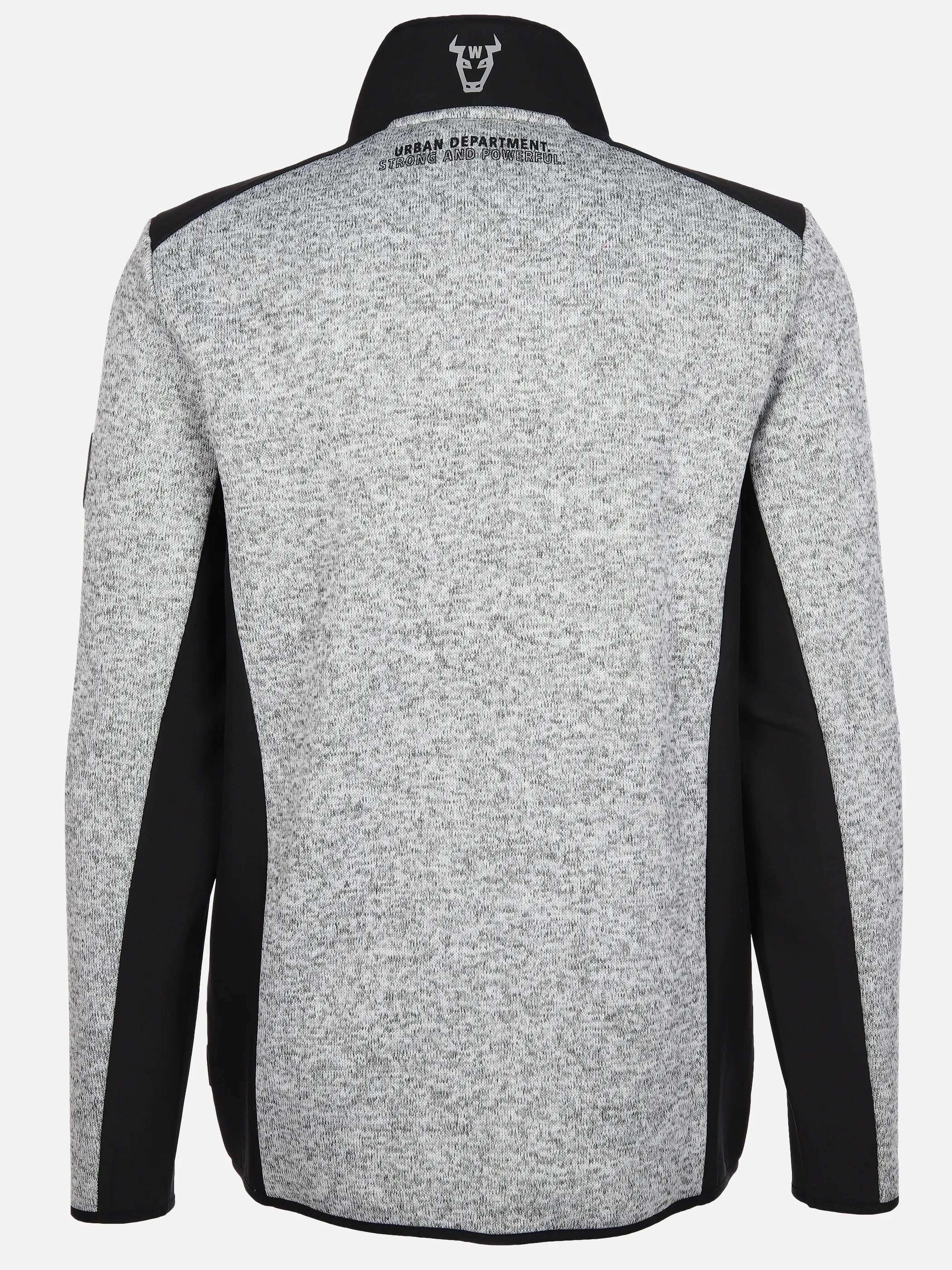 Herren Strickfleecejacke