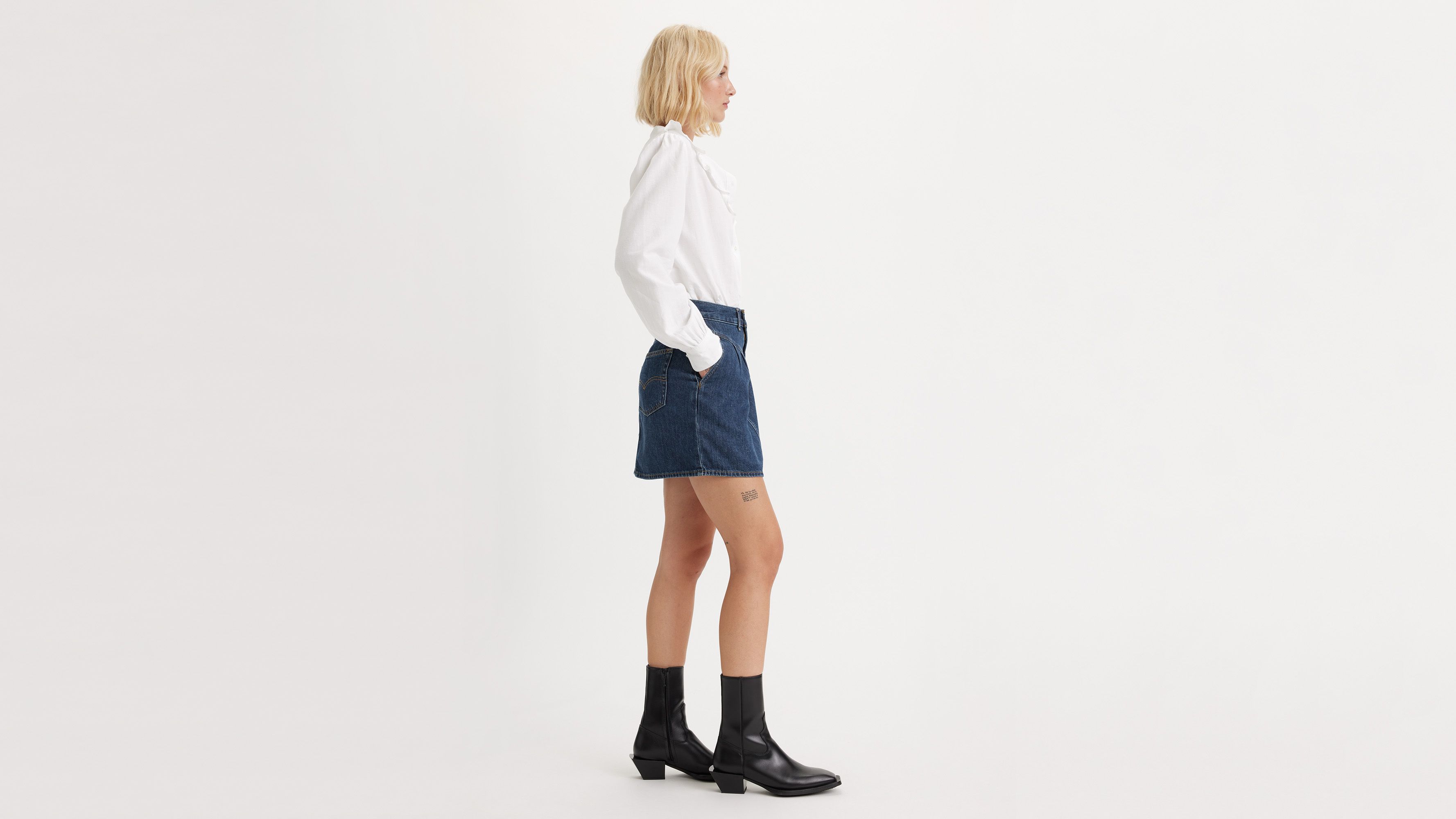 Jupe Lightweight - Paper Map - Bleu