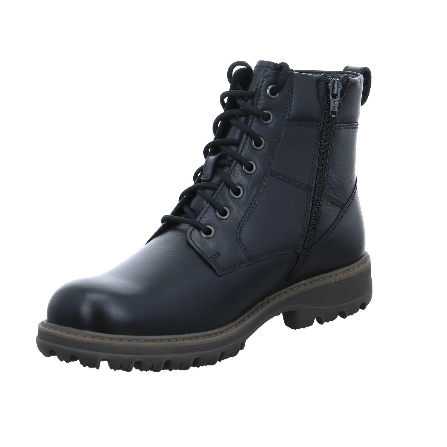 PIUS GABOR Winter-Boots Schwarz Leder