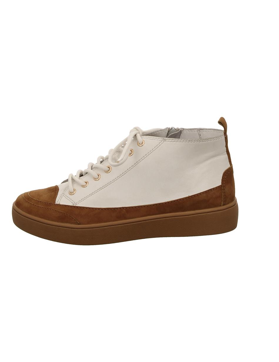 Halbschuh Lilli 90, cognac-kombi