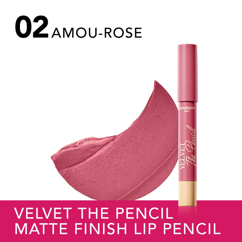 Bourjois Velvet The Pencil Lipstick Amou-Rose 21.8 gr
