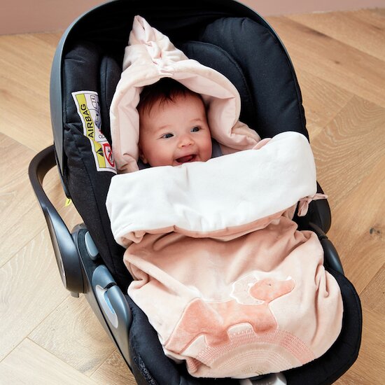 Popsie, Gigi & Louli Nid d'Ange Veloudoux   Rose        de               Noukies