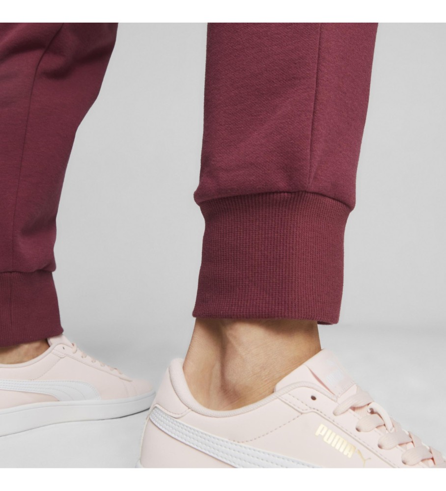 Calça Puma Essentials, cor bordô