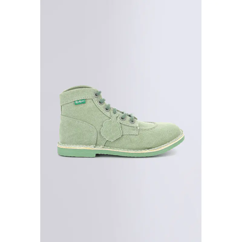 KICKLEGEND VERT BOTTINES Textile Femme