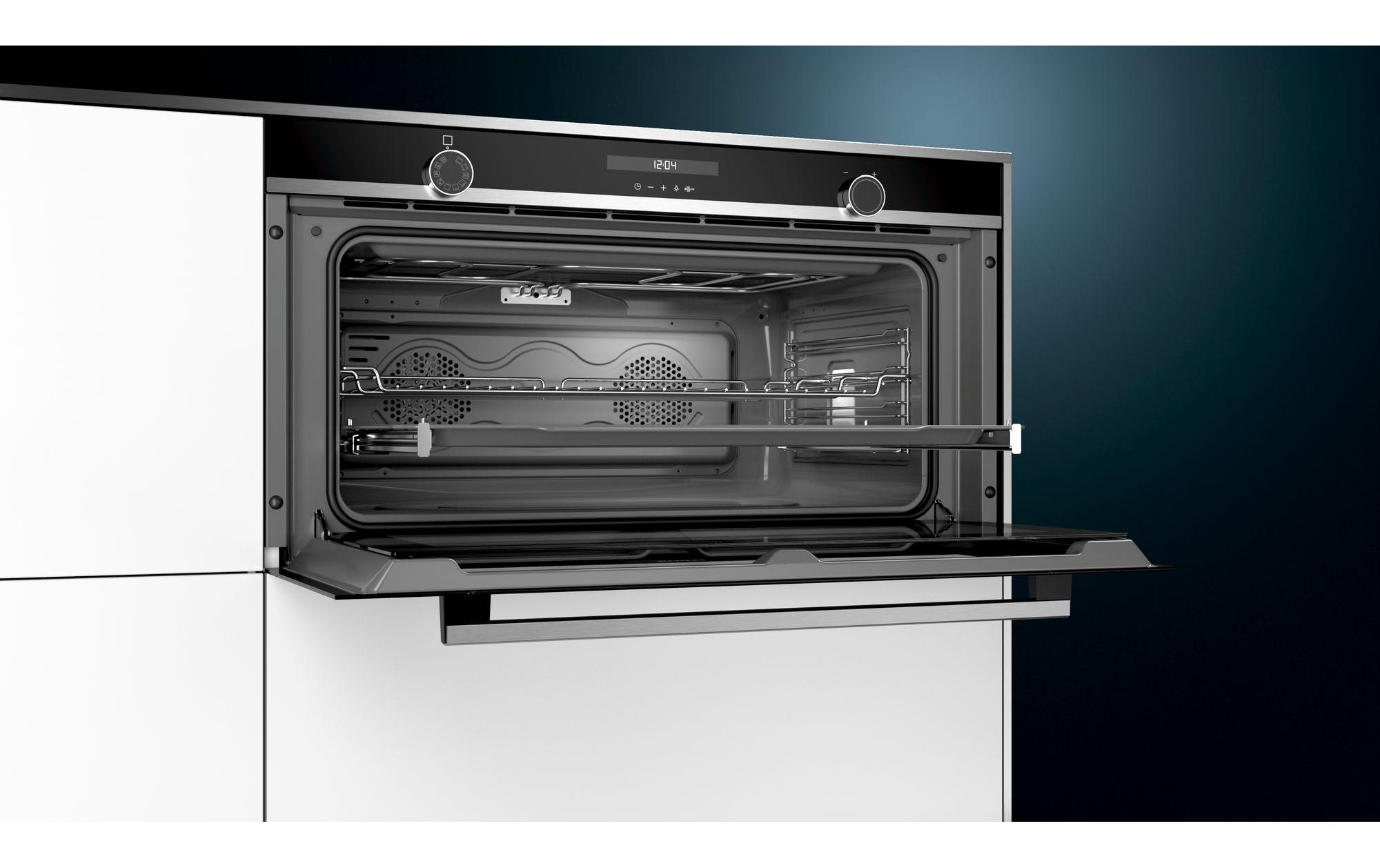 Einbaubackofen VB558C0S0 Schwarz/Silber A+<br>Einbaubackofen 85 l Schwarz, Silber