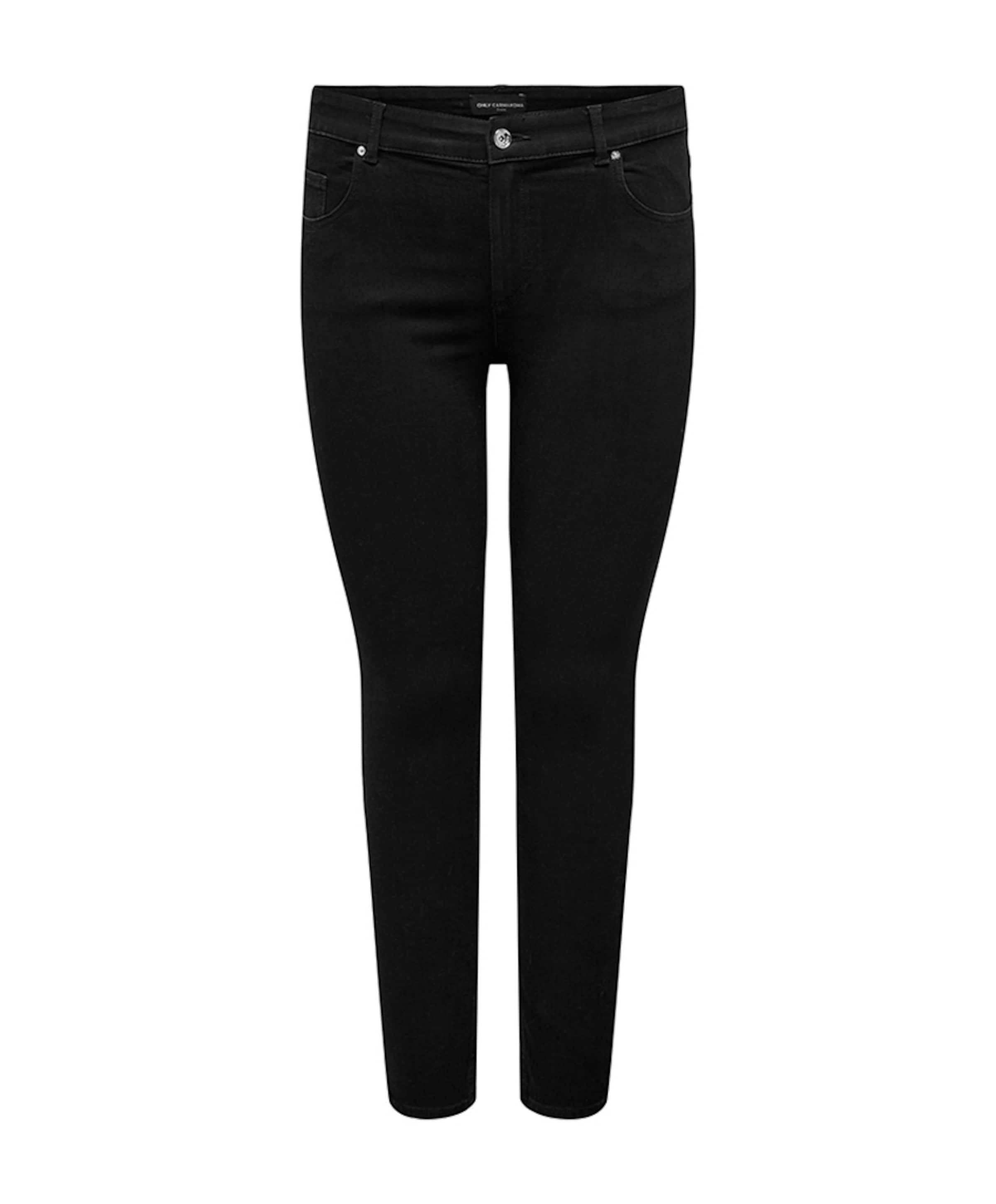 Only Carmakoma CARWILLY REG SK DNM PIM2343 NOOS jeans zwart