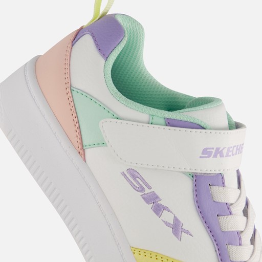 Skechers Sport Court 92 Sneakers wit Synthetisch