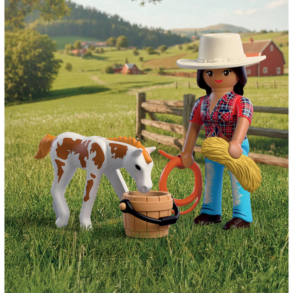 PLAYMOBIL DuoPack ruiter en paard 72026