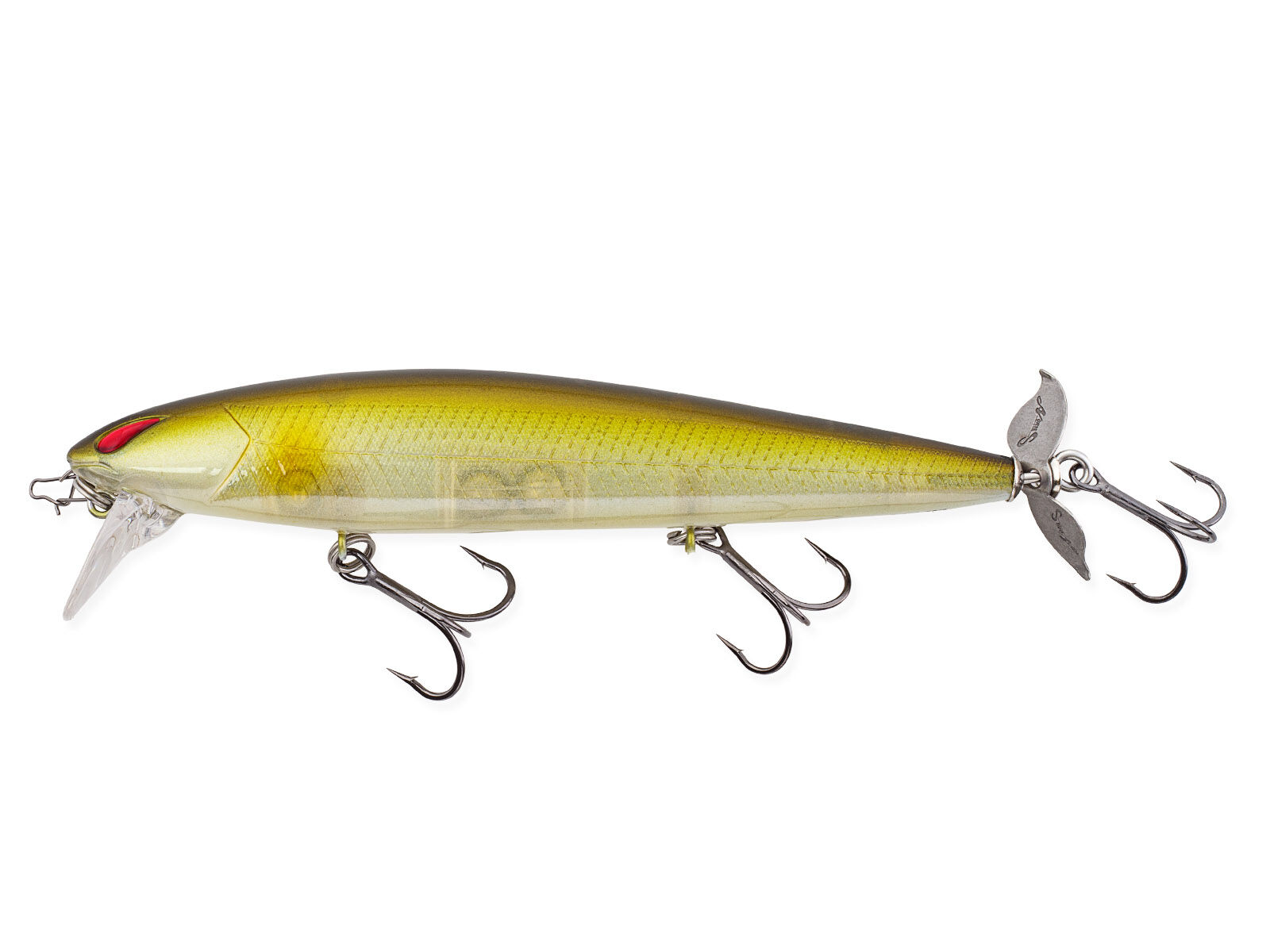Laydown Minnow WAKE Prop Plus (368) Reflect Light Ayu(Nories)