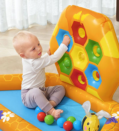 Bestway Spielpool m. Bälle - 127 x 119 cm - Lil' Beehive