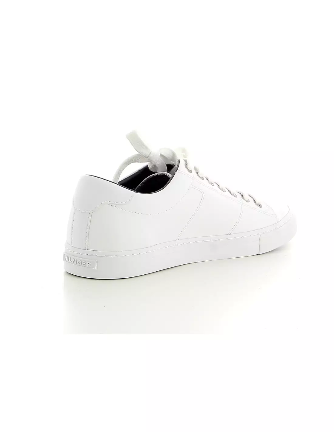 TOMMY HILFIGER ESSENTIAL LEATHER - Baskets Blanc