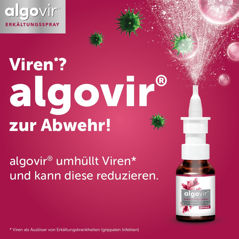 algovir® Erkältungsspray Effekt