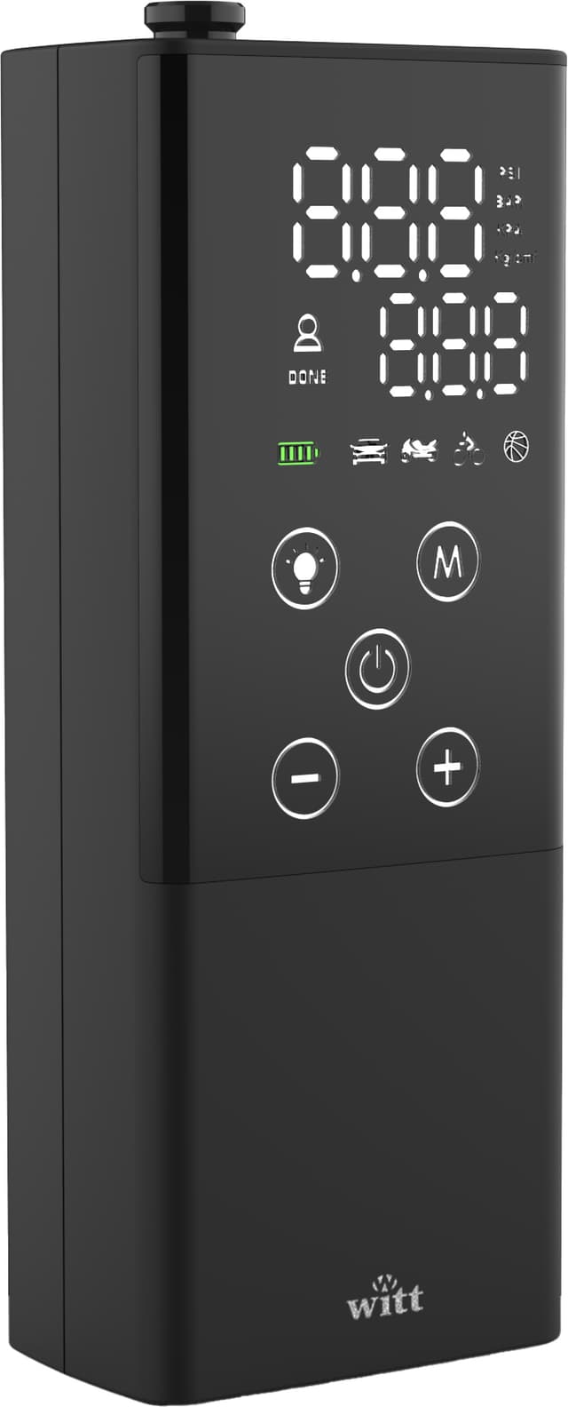 Witt Smart Touch cykelpumpe MP102280 (sort)