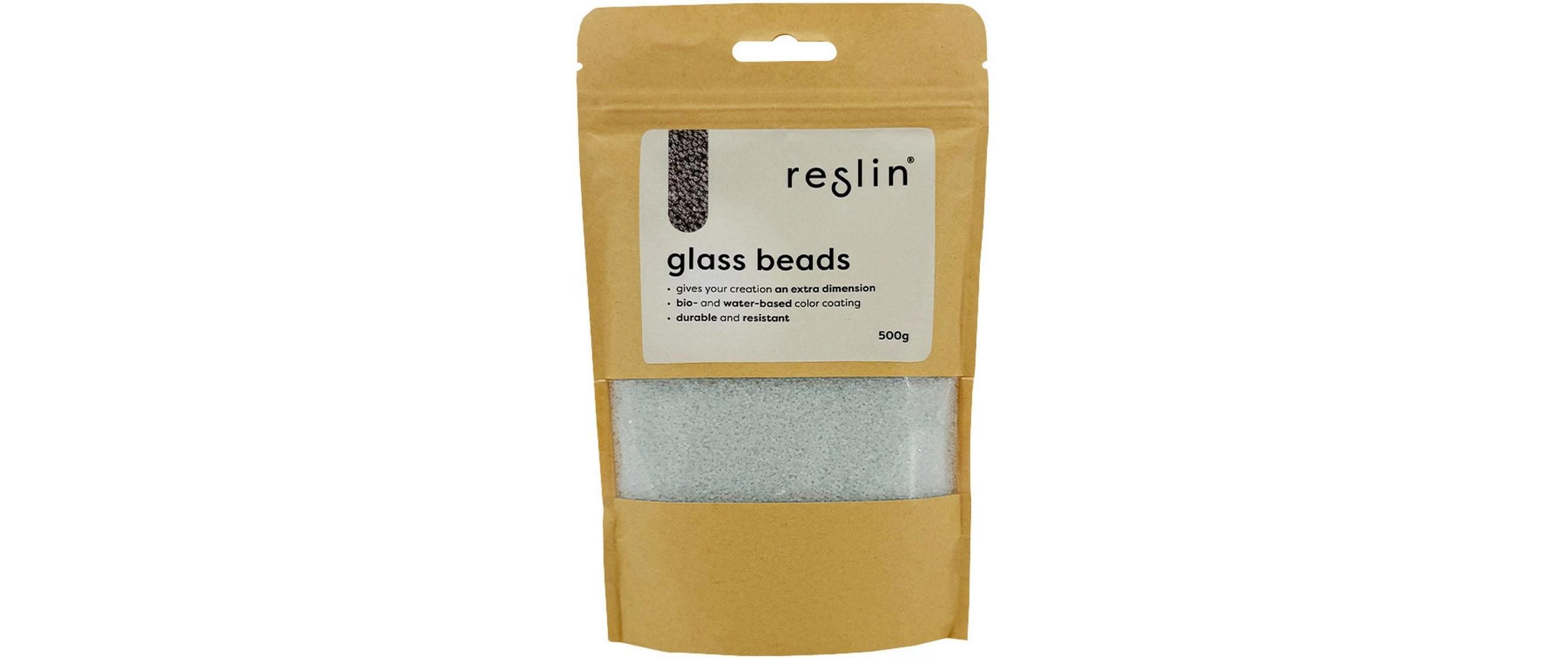 Glasperlen 500 g WeissGlasperlen
