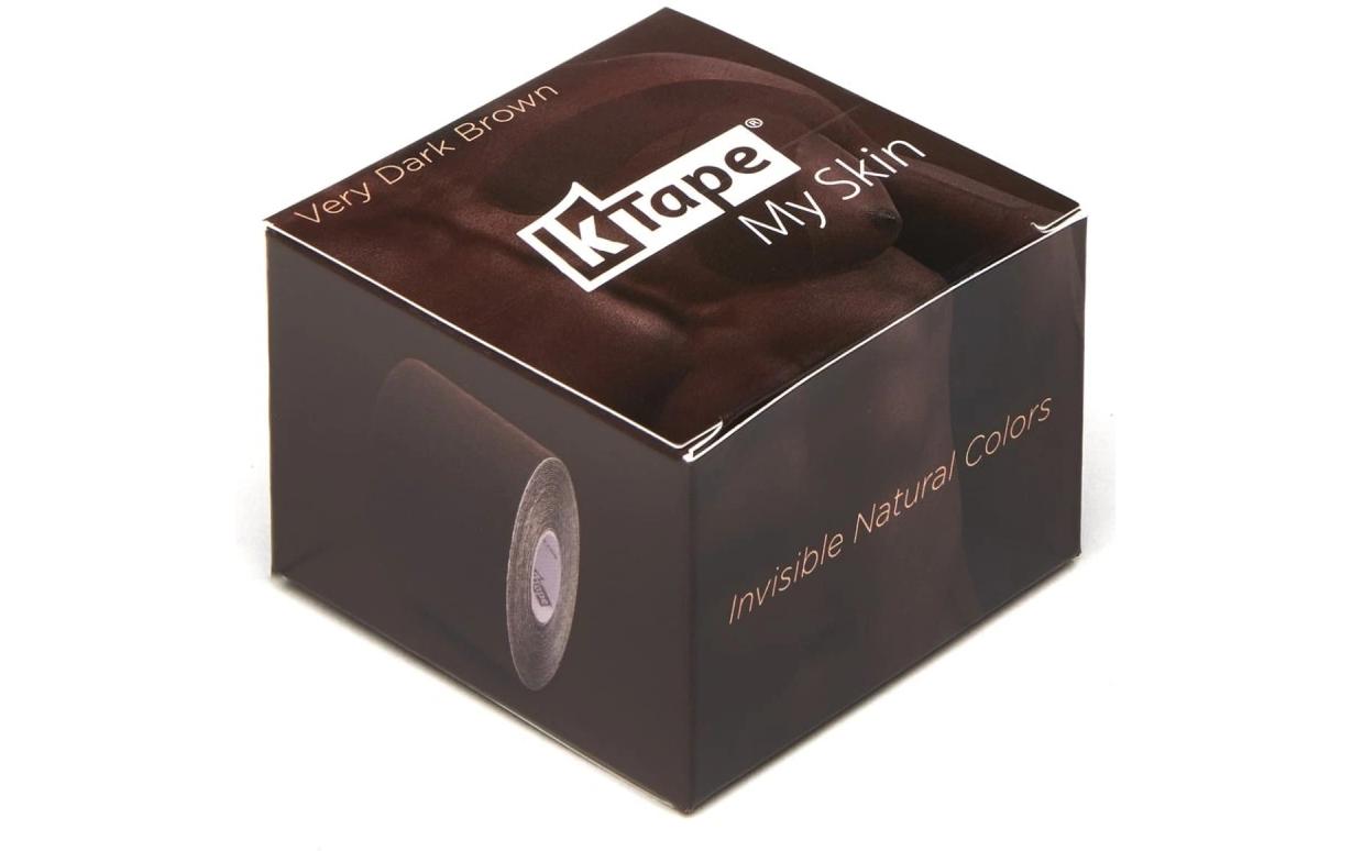 My Skin very dark brown 5 cm x 5 mAtmungsaktives Kinesiology Tape für Muskeln und Gelenke