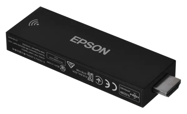 Epson CO-FH02 - 3LCD-projektor - bærbar - 3000 lumen (hvid) - 3000 lumen (farve) - Full HD (1920 x 1080) - 16:9 - 1080p - sort/hvid - Android TV