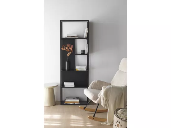 Etagère en métal noir
