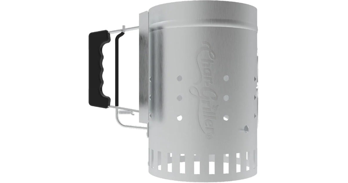 Char-GrillerCharcoal Chimney houtskoolstarter  (Zilver)