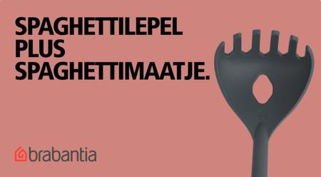 Tasty  Spaghettilepel plus -maatje - Vanilla Yellow