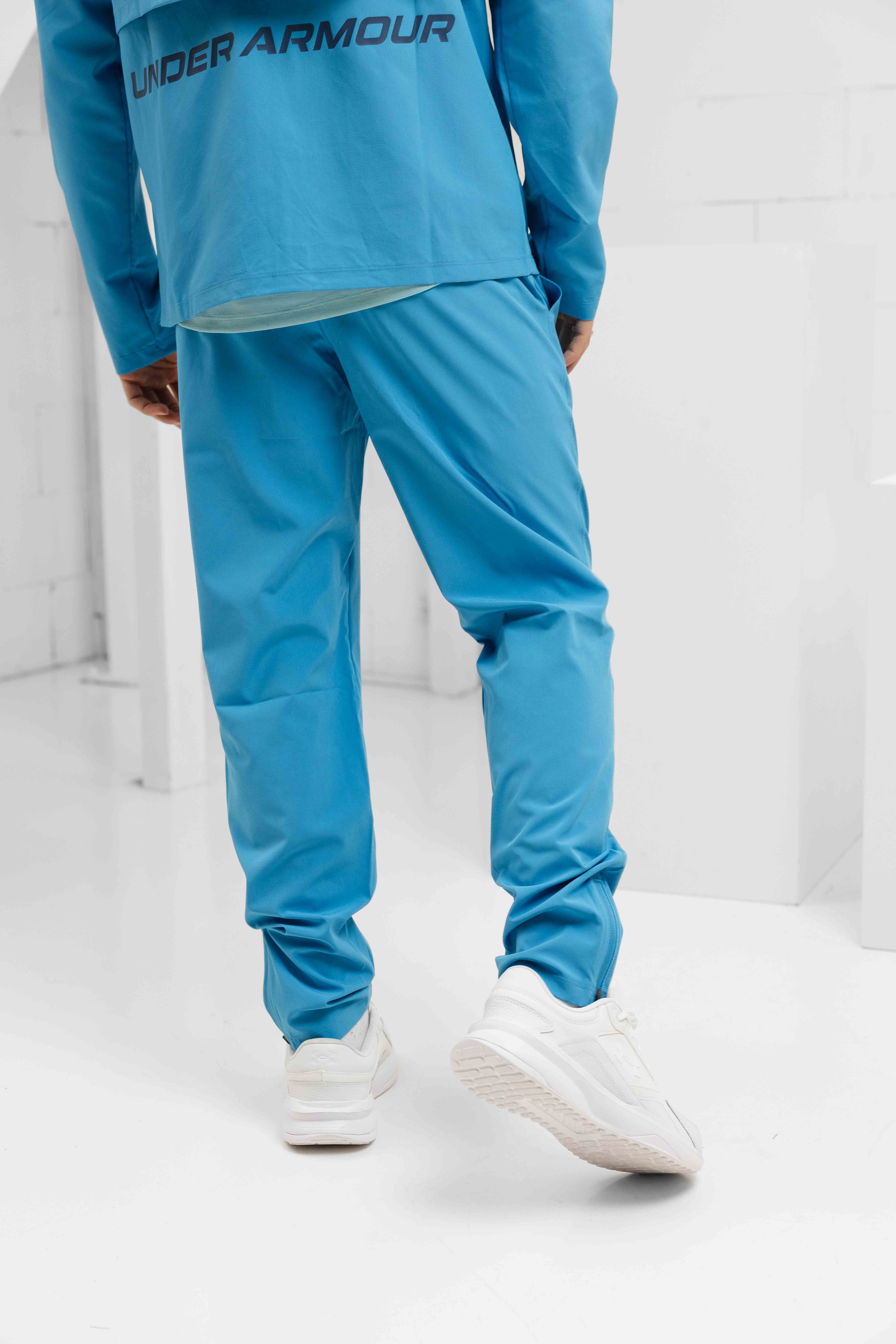 Under Armour Launch Trainingspak Heren Blauw