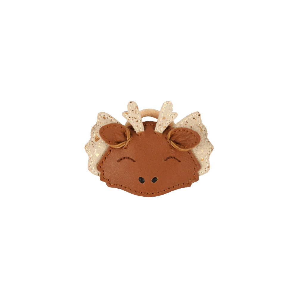 Josy Exclusive Hair Tie | Dragon | Maple Leather