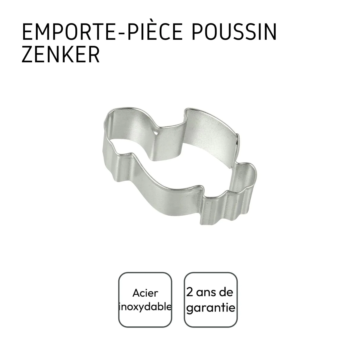 Emporte-pièce de Pâques en forme de poussin Pâques Zenker