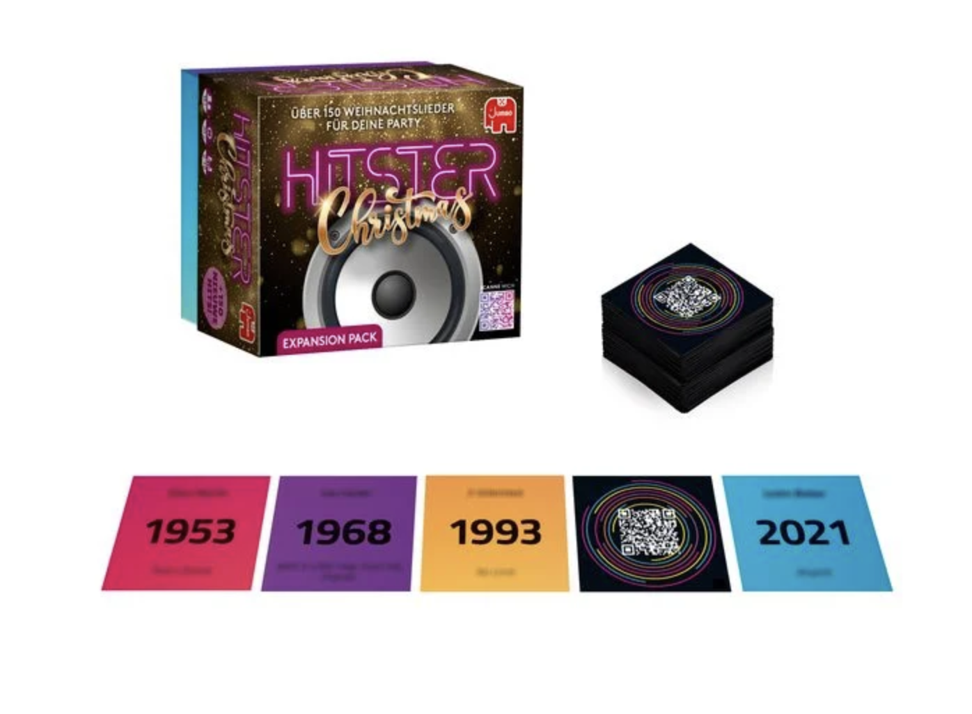 Hitster Kartenspiel Musik Quiz Gesellschaftsspiel für Erwachsene (60900570) - Christmas