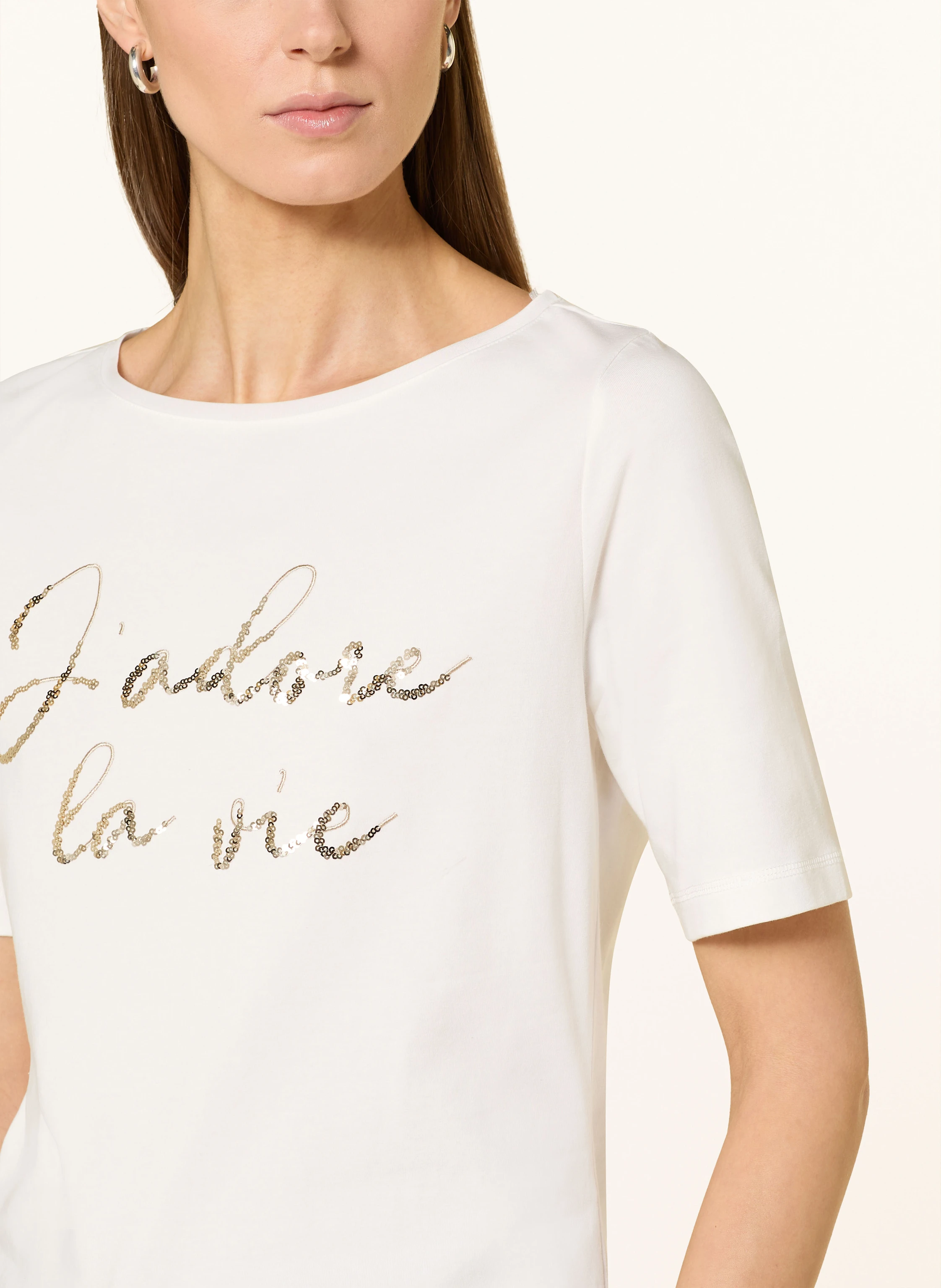 s.Oliver BLACK LABEL T-Shirt mit Pailletten
