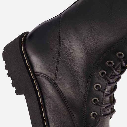 Cellini Teddy Veterboots zwart Leer